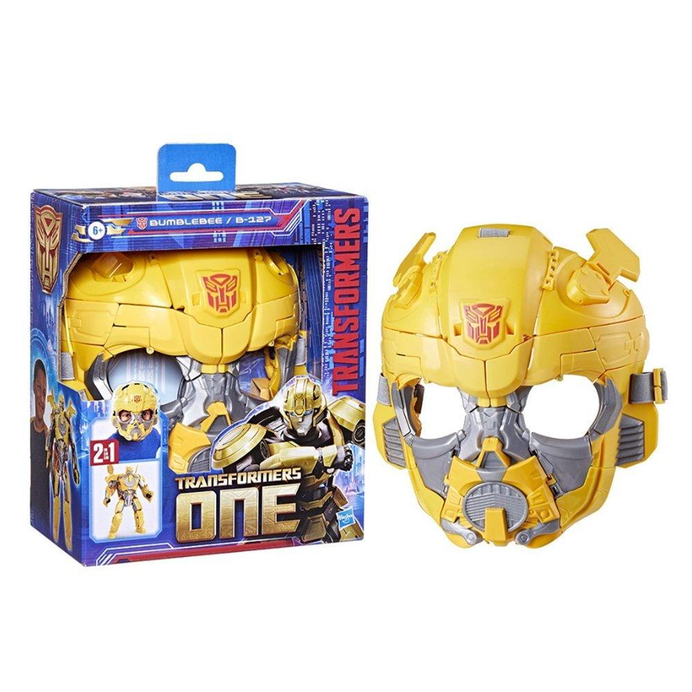 

Transformers one 2 in 1 bumblebee mask action figure, f9181 - yellow