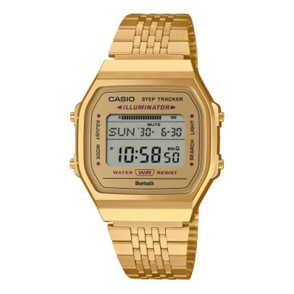 

Casio unisex digital 37mm watch, abl-100weg-9adf - gold