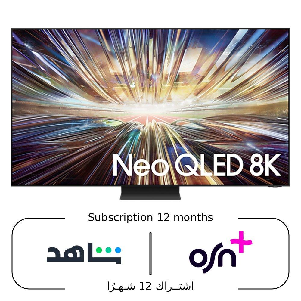 

Samsung 75-inch neo qled 8k smart ai tv, qa75qn800duxzn – black