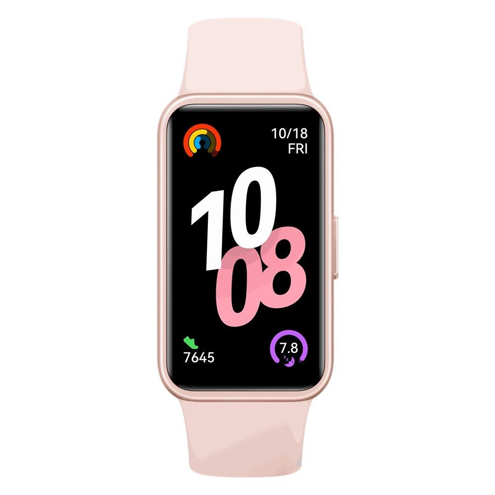

Huawei smart band 10, amoled 1. 47 inch, fluoroelastomer band, nora-b19f – pink