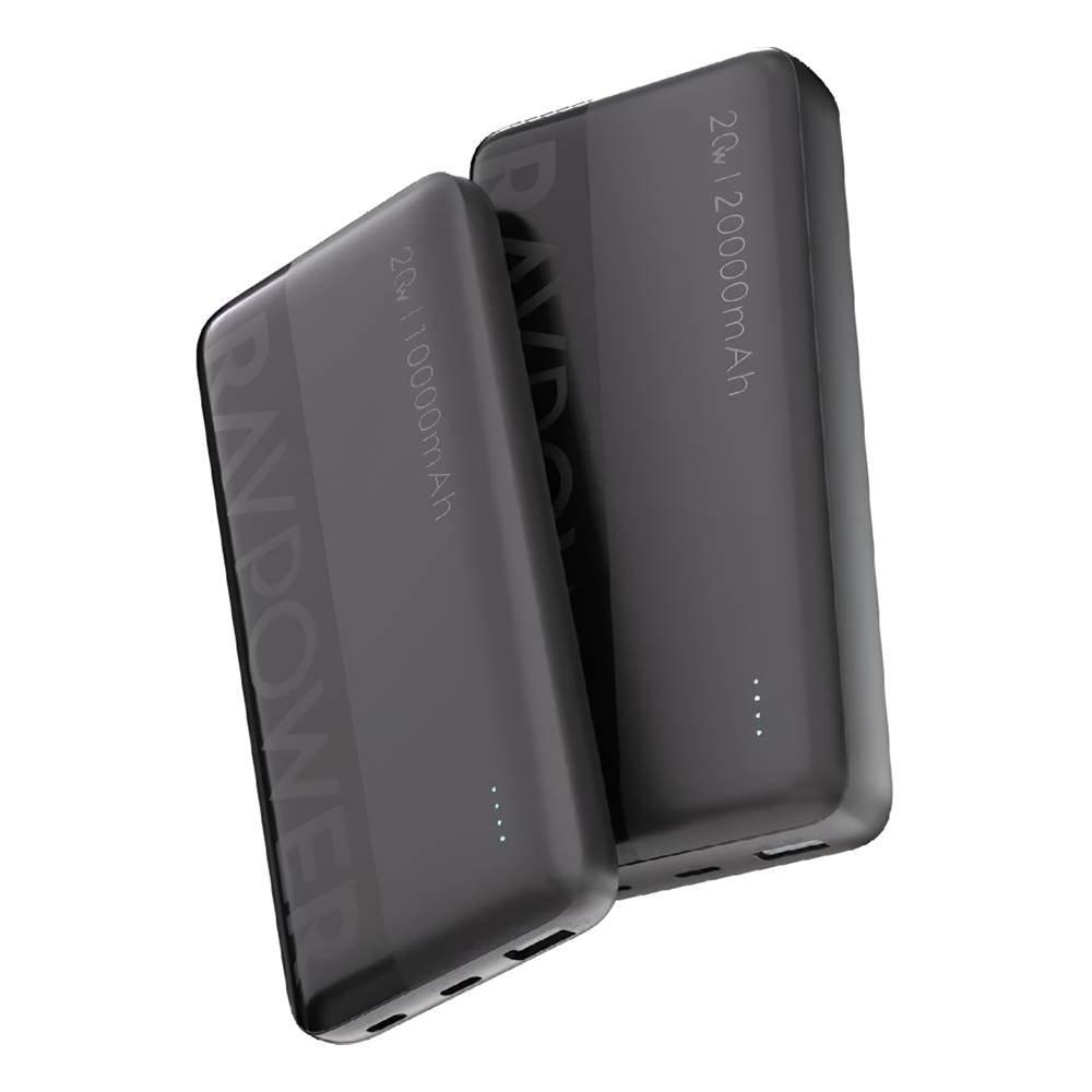 

Ravpower combo power bank 10k + 20k, 20w- black