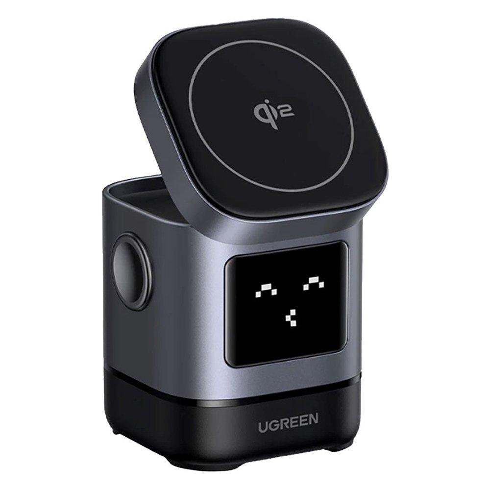 

Ugreen 20w magnetic wireless charger, w709 – grey