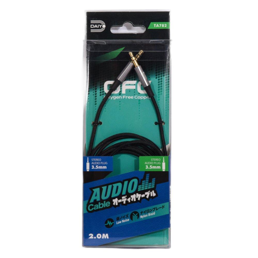 

Rtc 3. 5mm 2m stereo plug, 58-2-782 - black