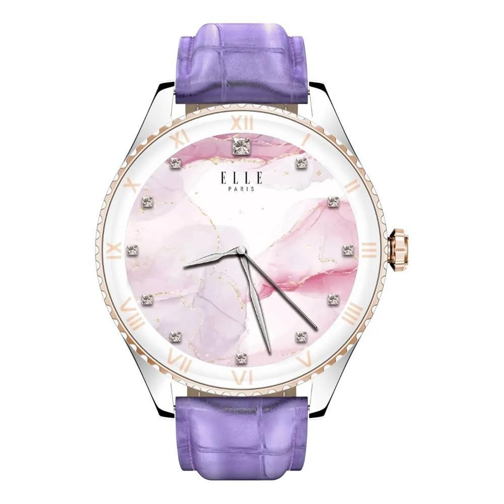 

Swiss military soleil smart watch, 1. 19 inch amoled display silver metal frame with le...