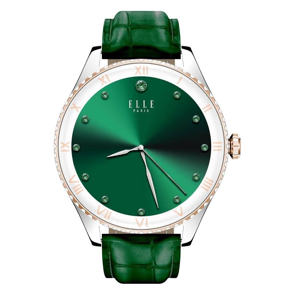 

Swiss military soleil smart watch, 1. 19 inch amoled display silver metal frame with le...