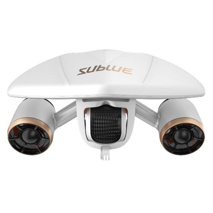 

Sublue white shark mixpro underwater scooter -white gold