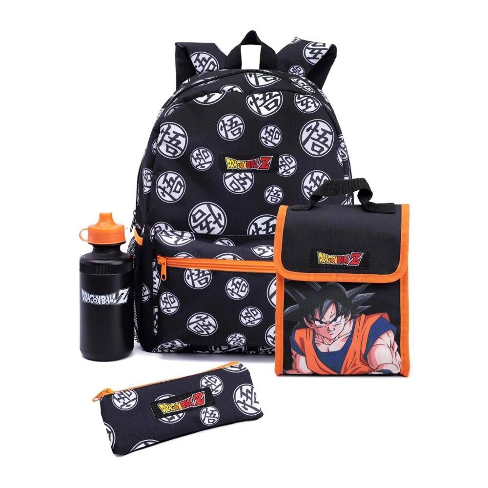 

Vanilla underground dragon ball z 4 piece lunch bag backpack set, a54641- multicolored