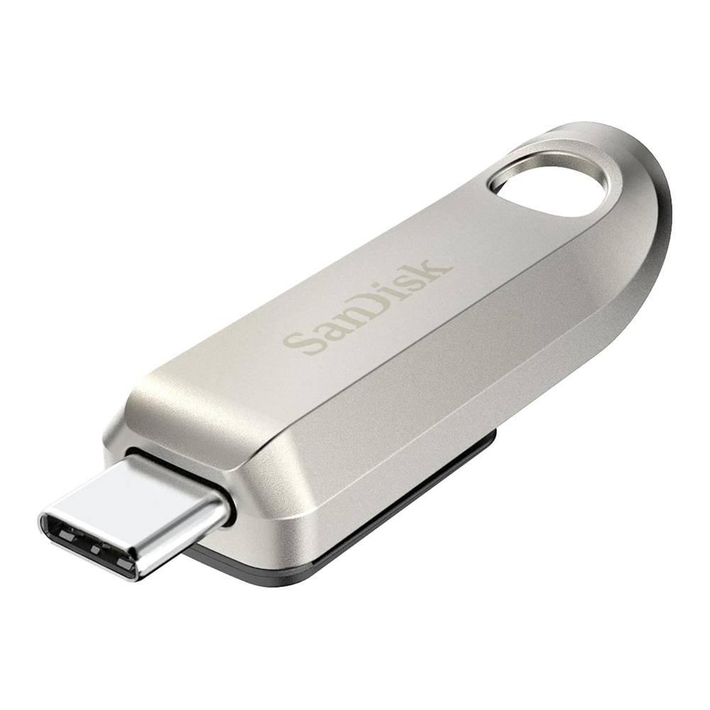 

Sandisk 128g ultra luxe usb type-c flash drive, sdcz75-128g - silver