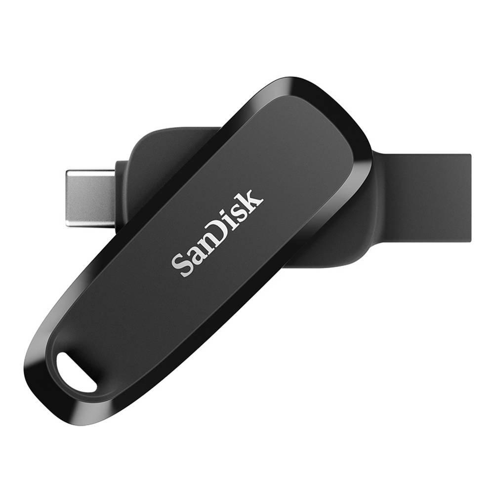 

Sandisk 128gb dual phone drive usb type a to type c flash drive, sdddc6-128g-g46 - black