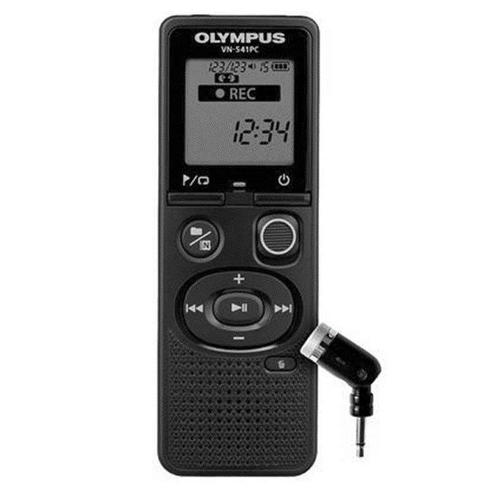 

Olympus digital voice recorder with unidirectional microphone – black