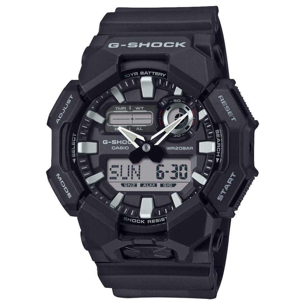 

Casio g-shock ga-010 series men's watch, analog/digital,55mm, resin strap, ga-010-1adr ...
