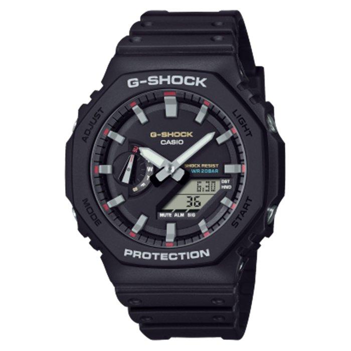 

Casio g-shock 2100 series men's watch, analog/digital, 49mm, resin strap, ga-2100rl-1ad...