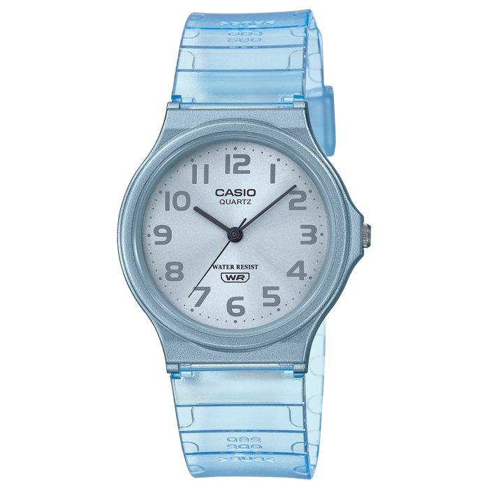 

Casio mq-24 unisex watch, analog, 38mm, resin strap, mq-24s-2bdf- sky blue