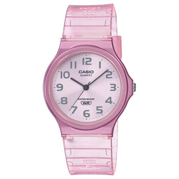 

Casio mq-24 women's watch, analog, 39mm, resin strap, mq-24s-4bdf- pink