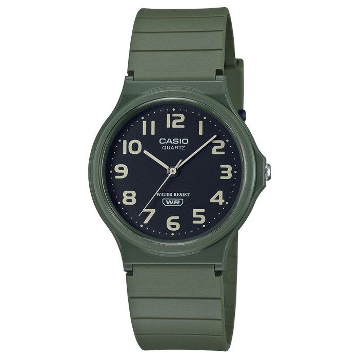 

Casio mq-24uc unisex watch, analog, 39mm, resin strap, mq-24uc-3bdf - dark olive