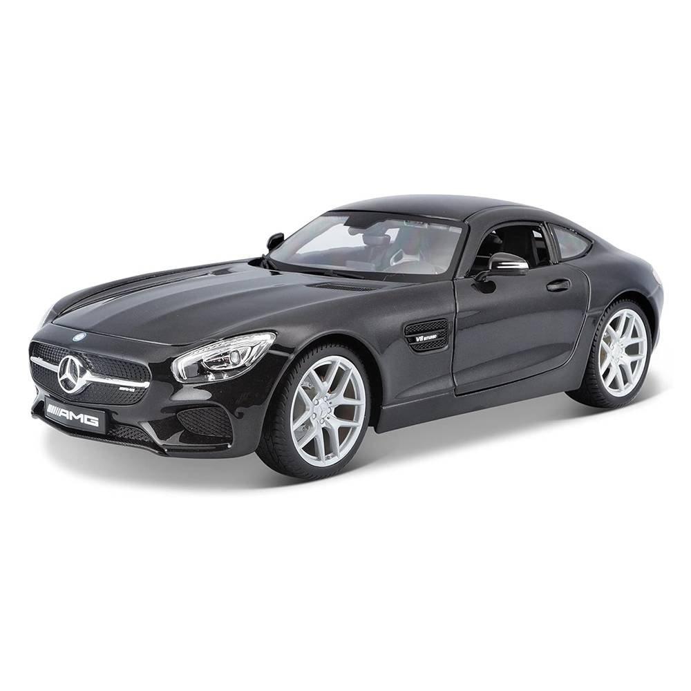 

Maisto 1:18 scale mercedes amg gt diecast car, 31398 - black