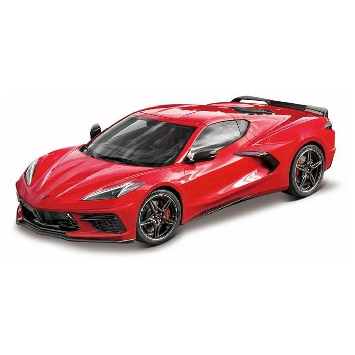 

Maisto 1:18 scale 2020 chevrolet corvette stingray car, 31447rd- red