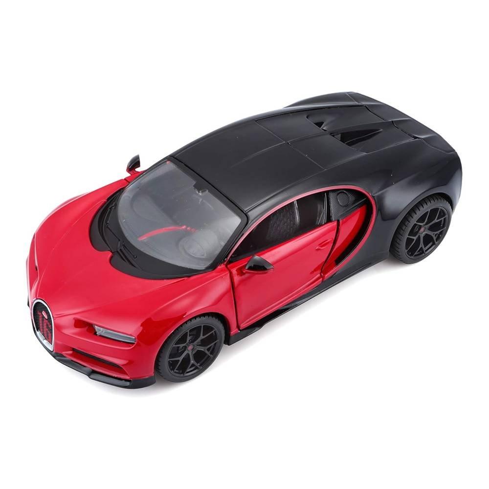 

Maisto 1:24 scale bugatti chiron sport car, 31524 - red