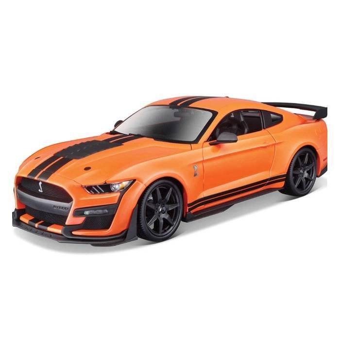 

Maisto 1:24 scale 2020 ford mustang shelby gt500 car, 31532- orange
