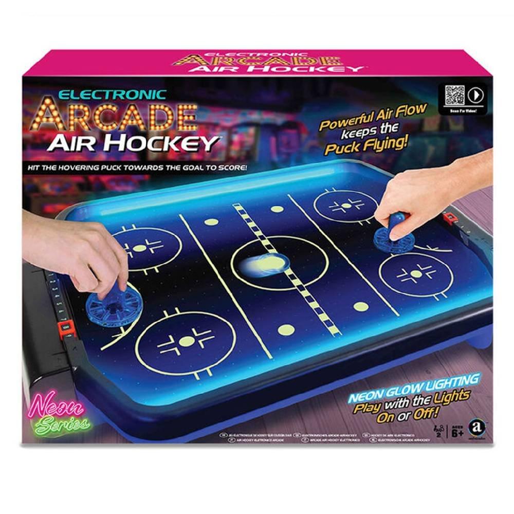 

Merchant ambassador electronic arcade air hockey game, ga1902 - blue