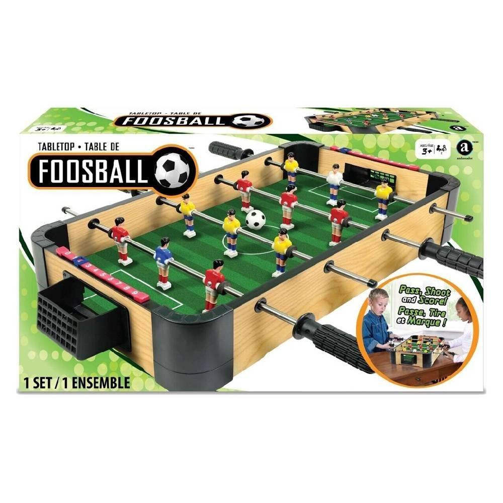 

Merchant ambassador tabletop foosball 40cm game, ma3150-16 - multicolor