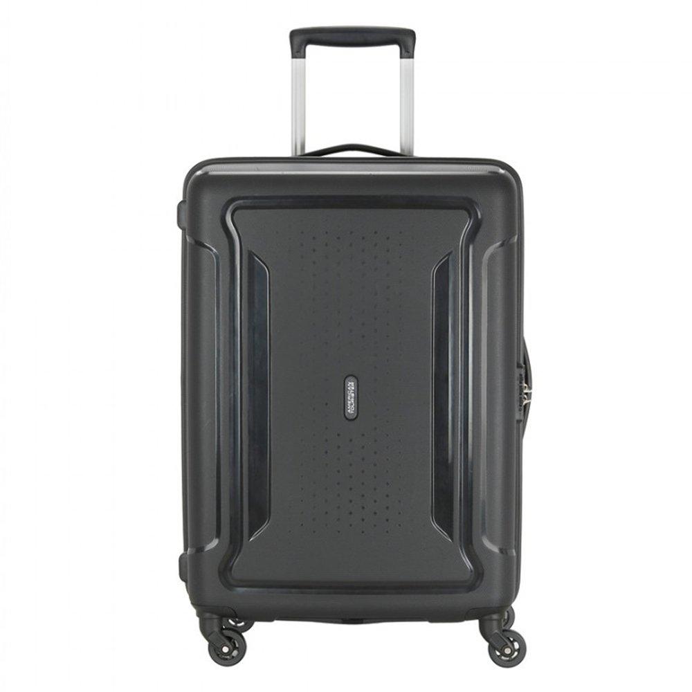 

American tourister sculptor 55cm hard spinner luggage, li2x09201 – black