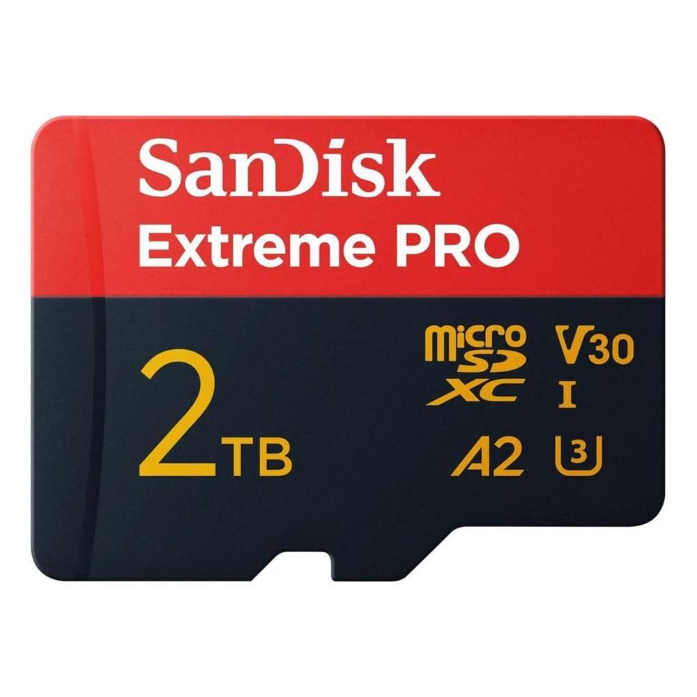 

Sandisk extreme pro microsdxc uhs-i card, 2tb, sdsqxcd-2t00-gn6ma - black