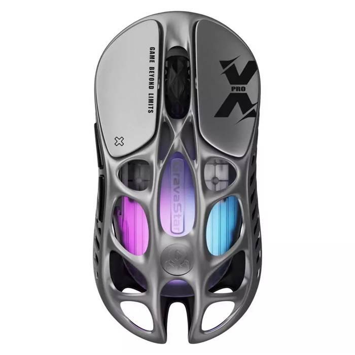 

Gravastar mercury x pro wireless gaming mouse - silver