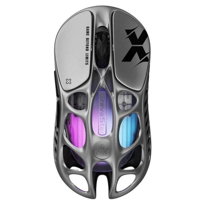 

Gravastar mercury x wireless gaming mouse - silver