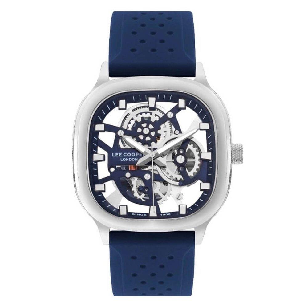 

Lee cooper men’s watch, analogue, 42-44mm, silicone strap, lc07973. 399 - blue