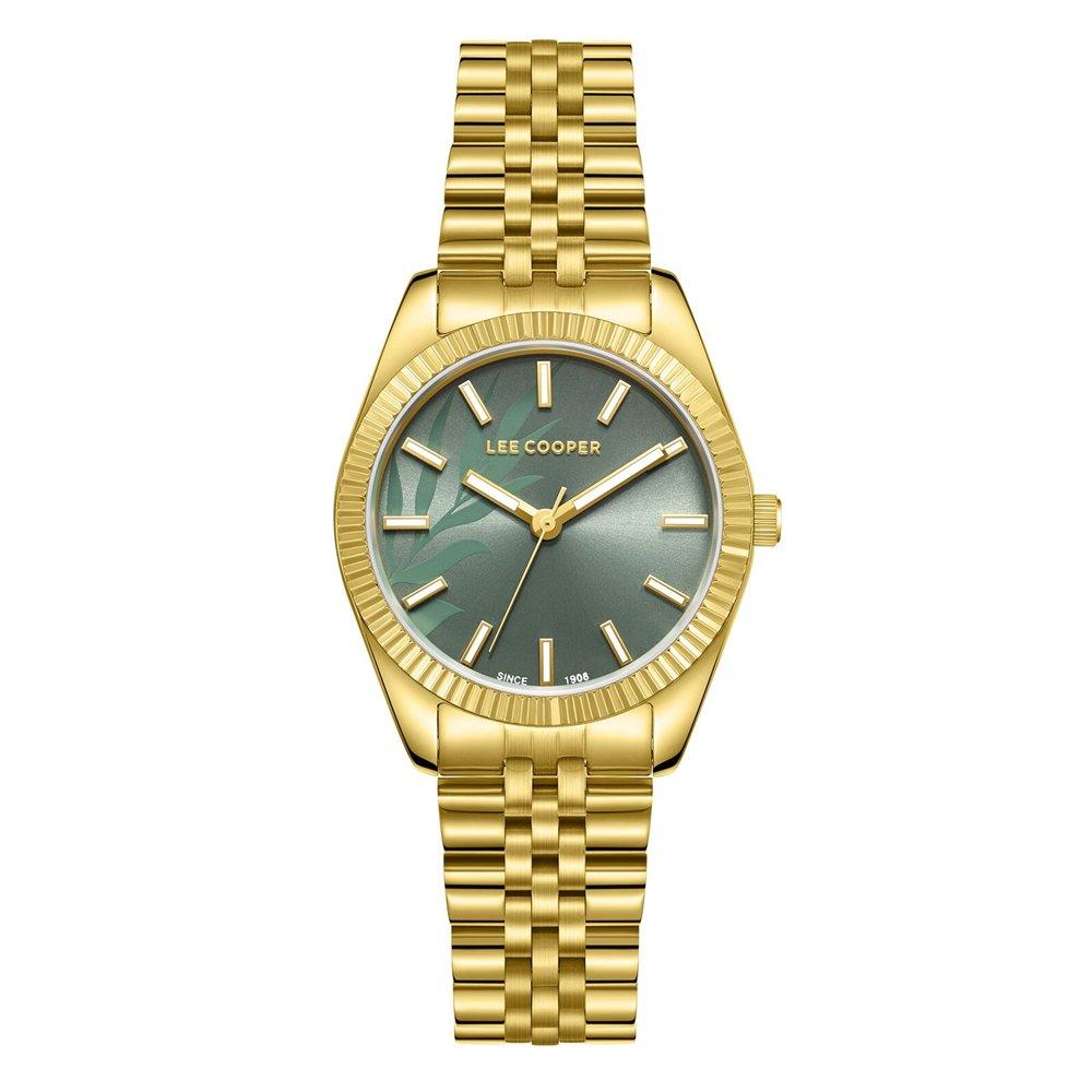 

Lee cooper women’s watch, analogue, 32mm, stainless steel strap, lc08102. 270 - gold