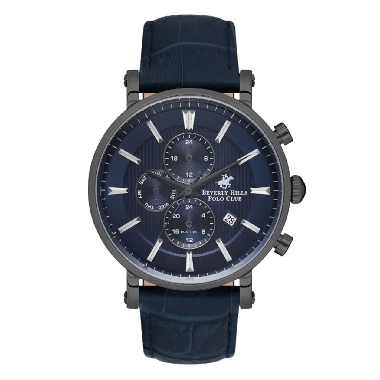 

Beverly hills polo men’s watch, multi-function, 45mm, bp3548x. 099 – dark blue