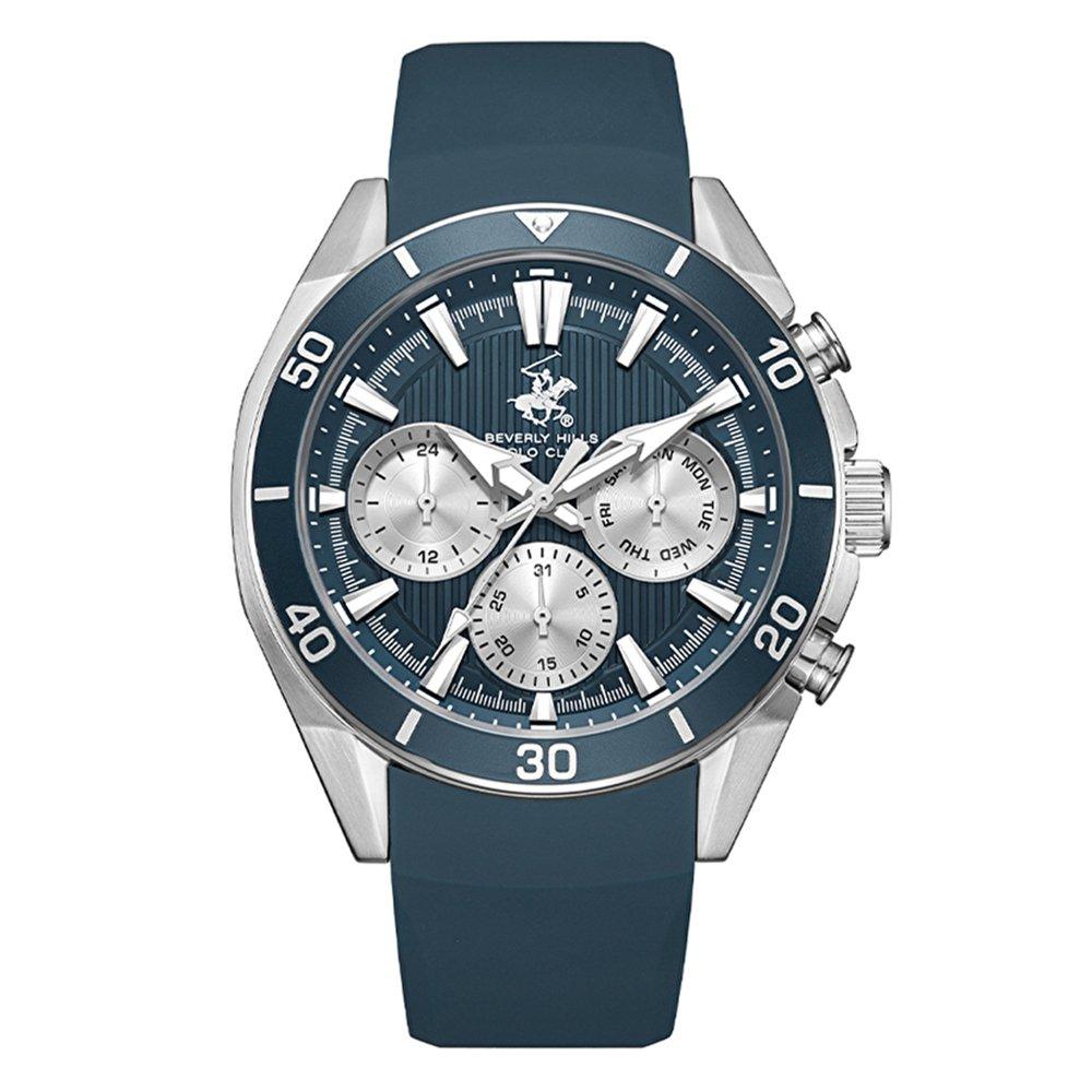 

Beverly hills polo men’s watch, multi-function, 42. 5mm, bp3730x. 366 – blue