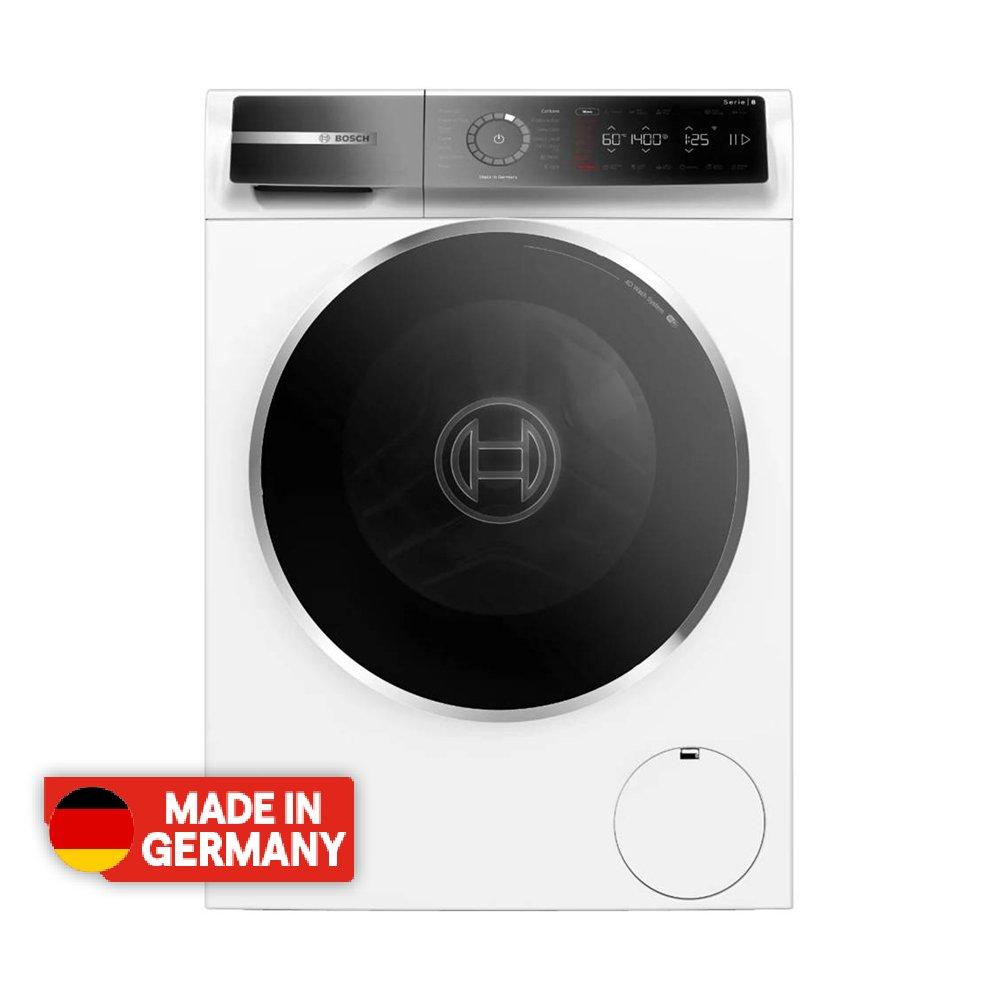 

Bosch front load series 8 washing machine, 9 kg, 1400rpm, wgb24400gc- white
