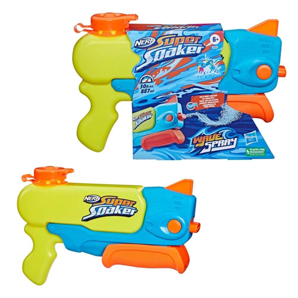 

Nerf super soaker wave spray water blaster, f6397 - multicolor