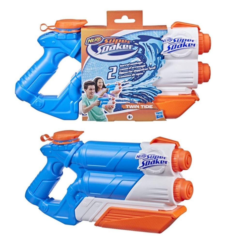 

Nerf super soaker twin tide water blaster, e0024 - multicolor