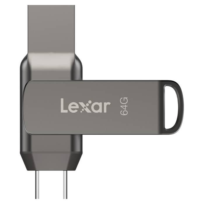 

Lexar jumpdrive 64gb dual drive usb type a to type c flash drive, ljdd400064g-bnqng -...