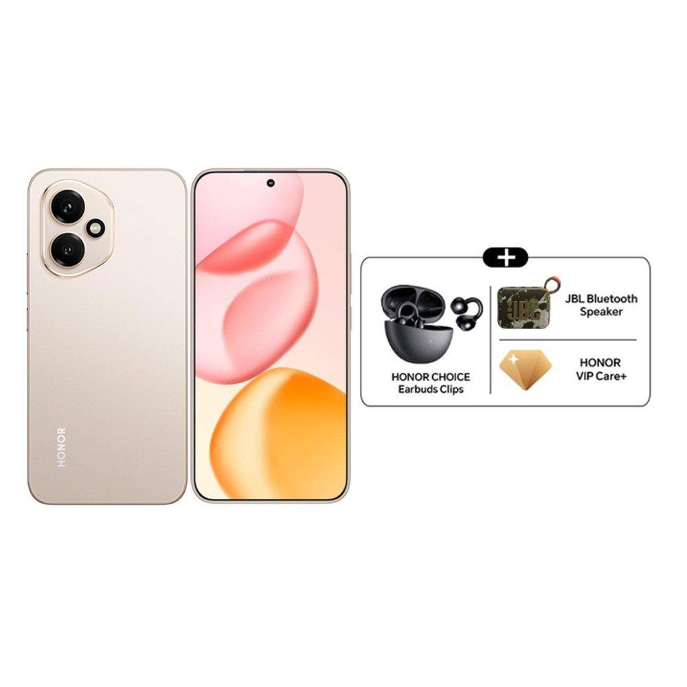

Pre order honor 400 phone, 6. 55”, 256gb - gold + jbl squad speaker
