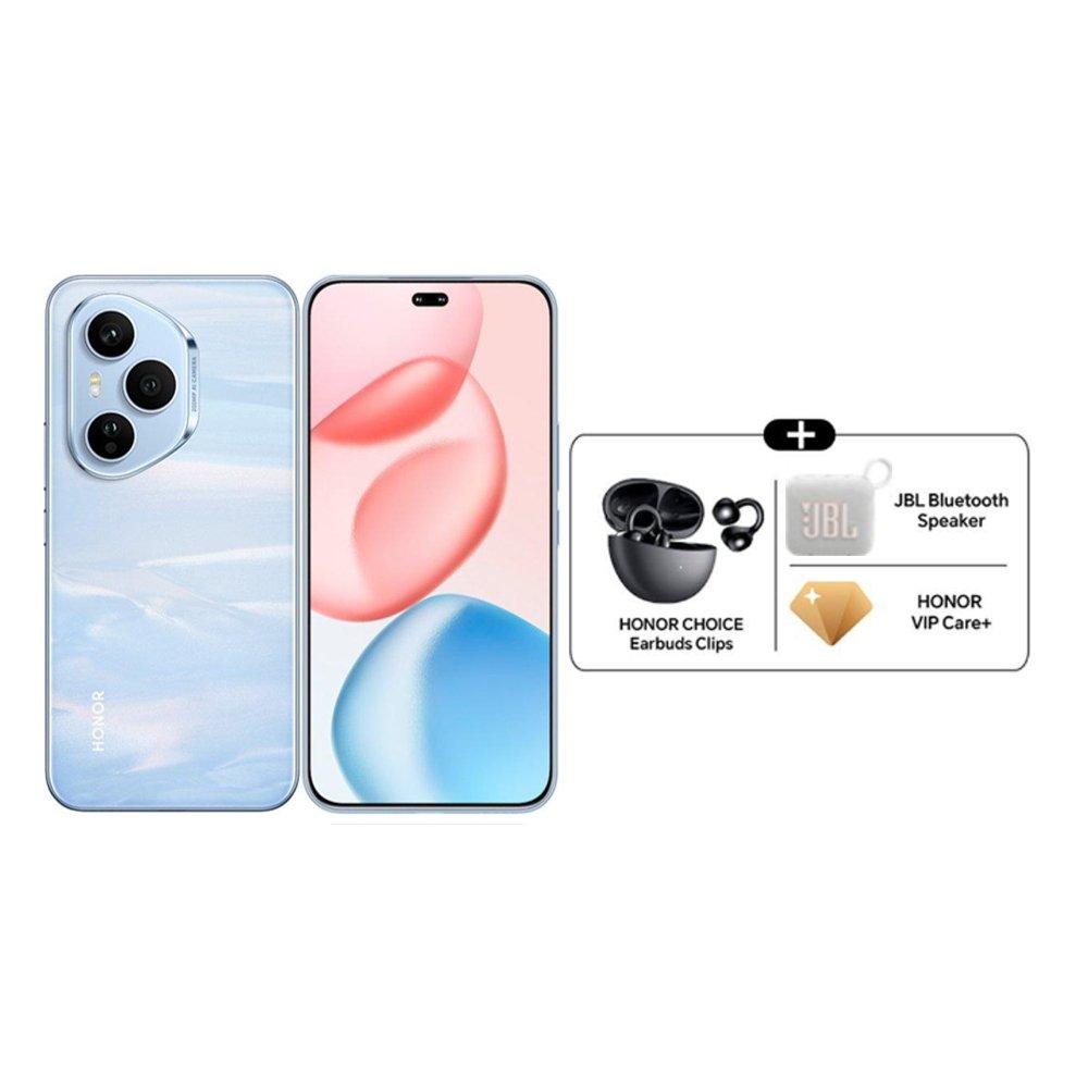 

Pre order honor 400 pro phone, 6. 7”, 512gb - blue + jbl white speaker