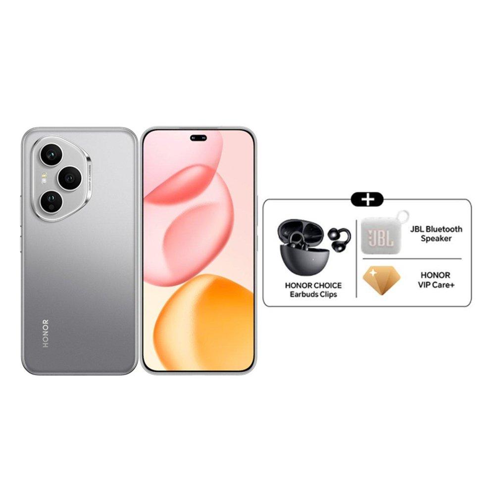 

Pre order honor 400 pro phone, 6. 7”, 512gb - grey + jbl white speaker