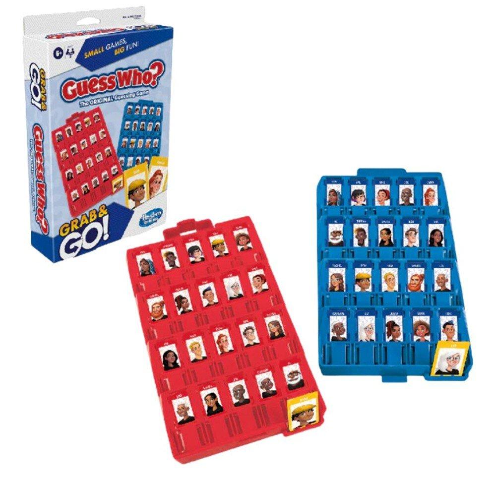 

Hasbro guess who grab and go board game, f8257 - multicolor