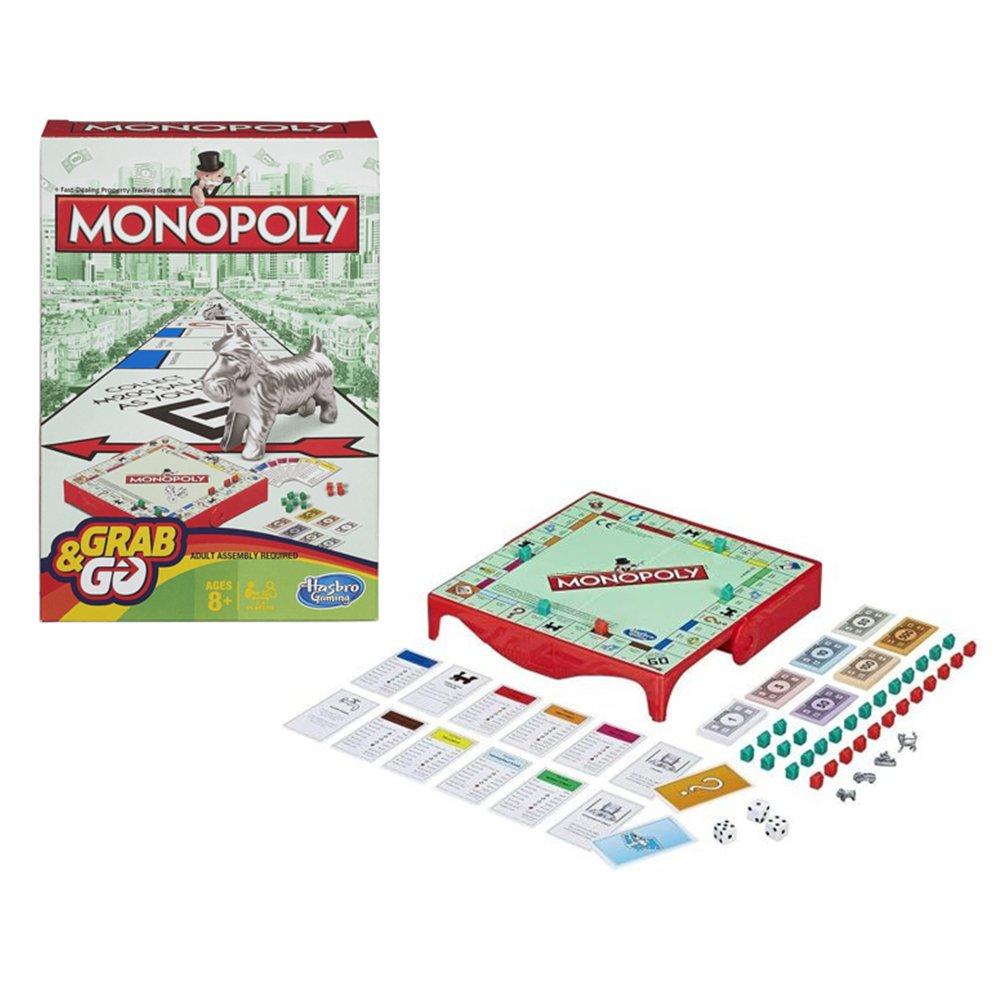 

Monopoly grab & go board game, f8256 - multicolor