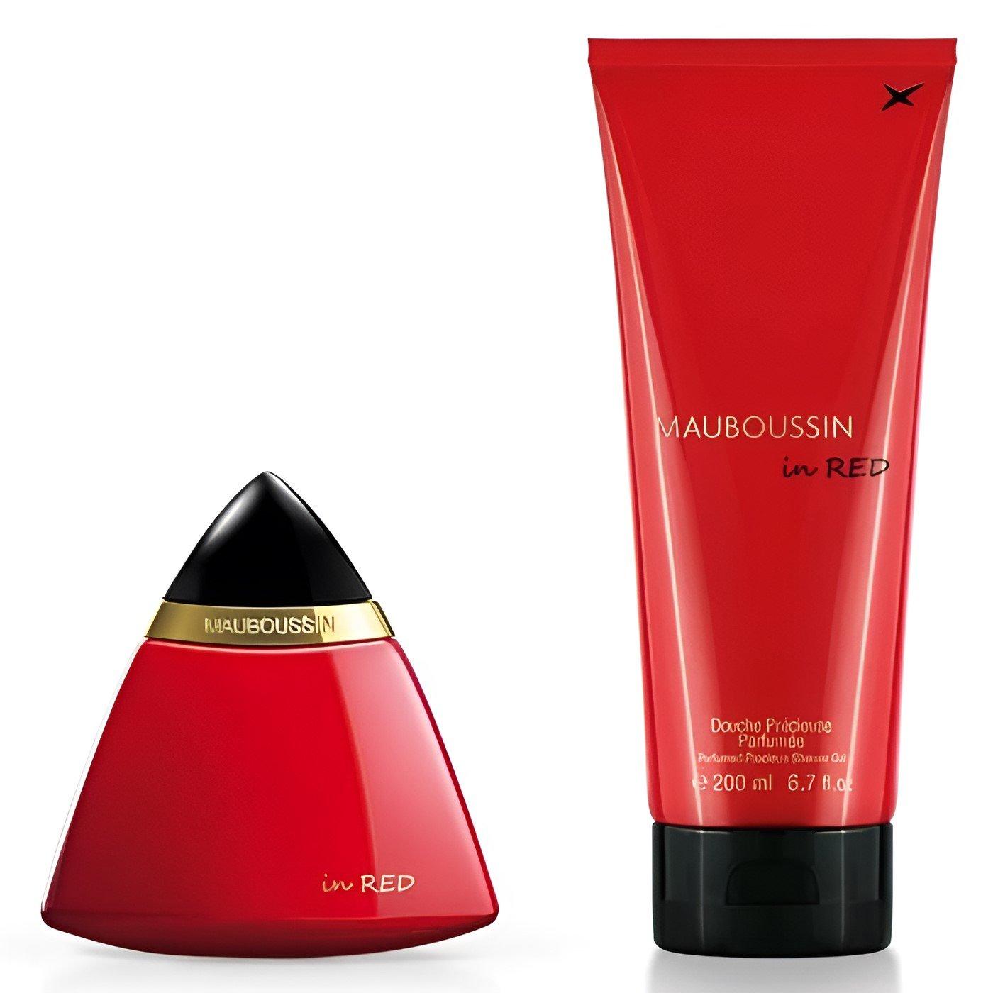 

Mauboussin set in red femme 100ml + jumbo shower gel 200ml
