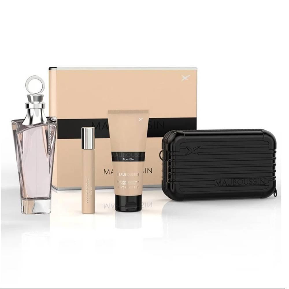 

Mauboussin prestige set pour elle edp 100ml + spray 20ml + bl 75ml +pouch