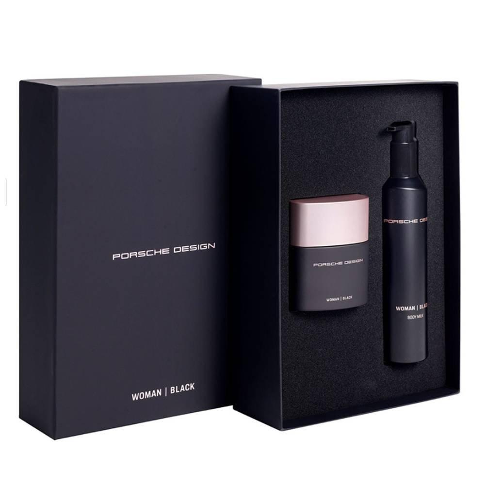 

Porsche design black set for women edt 100ml+ body milk 200ml