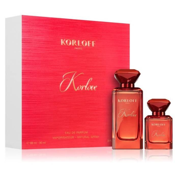 

Korloff gift set for women edp 88ml & 30ml
