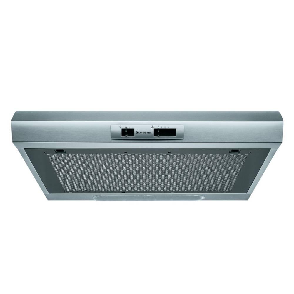 

Ariston cooker hood built under, 60cm, sl 161 l p (ix)- silver