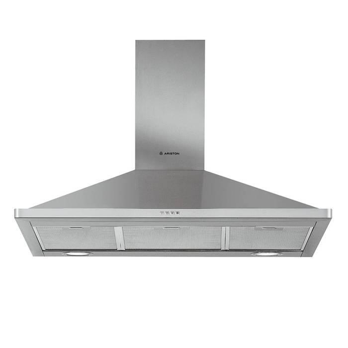 

Ariston cooker chimney hood, 90cm, ahpn9. 4flmx/1 - silver