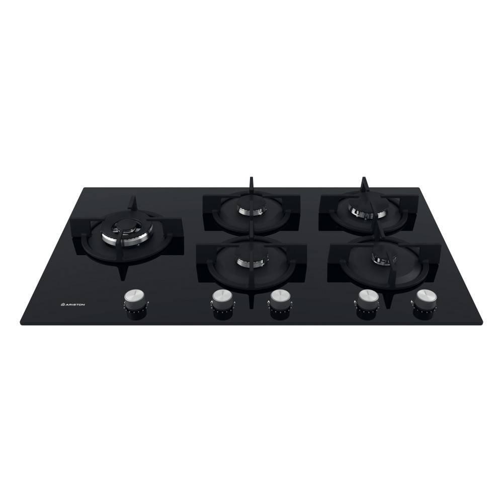 

Ariston 5 burners built-in gas hob, 90cm, ags 92s/bk - black