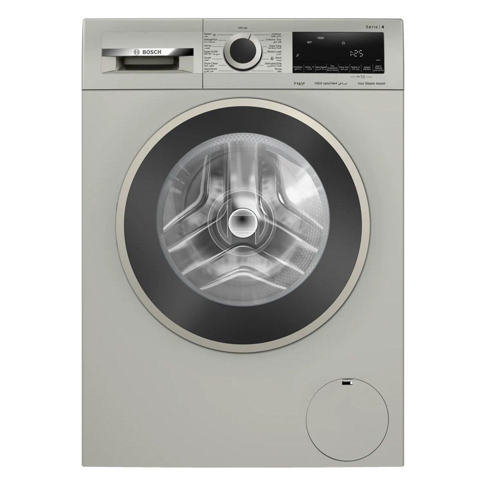 

Bosch front load washing machine, 9kg, 1400rpm, wga1440xgc - silver